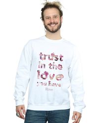 BoohooMAN - Disney Maleficent Mistress Of Evil Trust In The Love Sweatshirt - Lyst