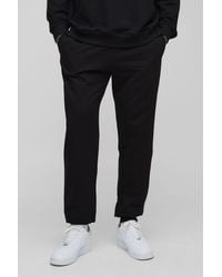 BoohooMAN - Tall Lightweight Loopback Regular Fit Basic Joggers - Lyst
