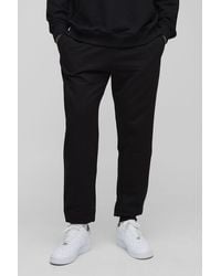 BoohooMAN - Tall Lightweight Loopback Regular Fit Basic Joggers - Lyst