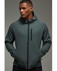 BoohooMAN - Active Regular Fit Ripstop Soft Shell Jacket - Lyst
