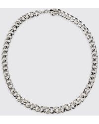 Boohoo - Chunky Chain Necklace - Lyst