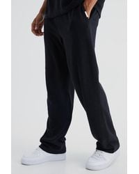 BoohooMAN - Relaxed Fit Premium Towelling Jogger - Lyst