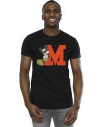 BoohooMAN - Disney Mickey Mouse Leopard Trousers T-shirt - Lyst