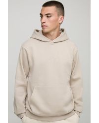 BoohooMAN - Basic Oversized Over The Head Hoodie - Lyst