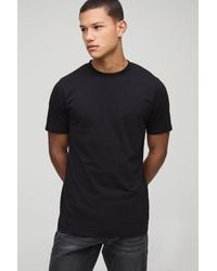 BoohooMAN - Slim-Fit Homme Basic T-Shirt - Lyst