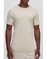BoohooMAN - Basic Muscle Fit Crew Neck T-Shirt - Lyst