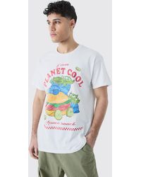 BoohooMAN - Oversized Toy Story Alien License T-shirt - Lyst