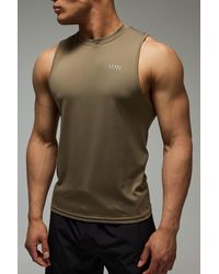 BoohooMAN - Active Regular Reflective Performance Tank - Lyst