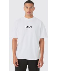 BoohooMAN - Dash Oversized Heavy T-shirt - Lyst