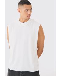 BoohooMAN - Oversized Boxy Tank - Lyst