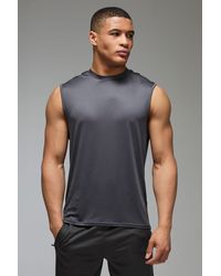 BoohooMAN - Active Regular Lightweight Essentials Workout Tank - Lyst