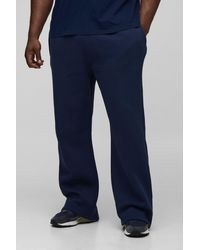 Boohoo - Plus Basic Straight Leg Joggers - Lyst