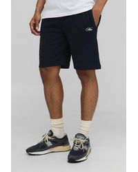 BoohooMAN - Lockere Basic Shorts mit Man-Schriftzug - Lyst