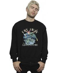 BoohooMAN - Disney Peter Pan Fly Away To Adventure Sweatshirt - Lyst