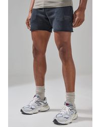 BoohooMAN - Active Training Dept Washed 5inch Short - Lyst