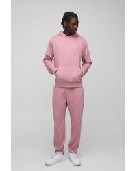 BoohooMAN - Basic Hoodie & lockere Jogginghose - Lyst