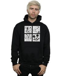 BoohooMAN - Disney Mickey, Donald, Goofy And Pluto Boxed Hoodie - Lyst