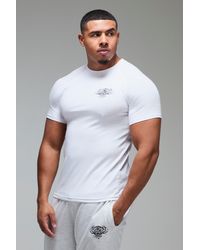 BoohooMAN - Man Active X Og Gym Muscle Fit T-shirt - Lyst