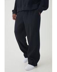 BoohooMAN - Plus Pleated Tapered Trousers - Lyst