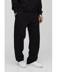 BoohooMAN - 260Gsm Loopback Basic Straight Fit Sweatpants - Lyst