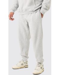 BoohooMAN - Plus Basic Slim Fit Sweatpants - Lyst