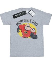 BoohooMAN - Disney The Incredibles Bob Parr Incredible Dad T-shirt - Lyst