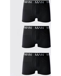 BoohooMAN - Man Active Performance 3 Pack Boxer - Lyst