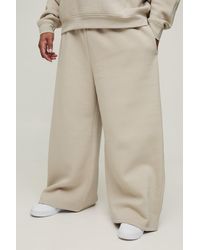 BoohooMAN - Plus 330Gmode Basic Jogginghose mit extrem weitem Bein - Lyst
