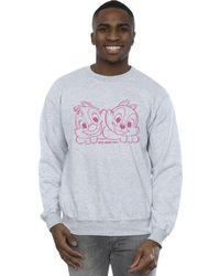BoohooMAN - Disney Chip ́n ́ Dale Nuts About You Sweatshirt - Lyst