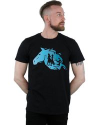 BoohooMAN - Disney Frozen 2 Nokk Silhouette T-shirt - Lyst