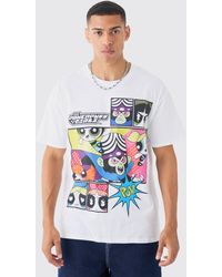 BoohooMAN - Oversized Powerpuff Girls License T-shirt - Lyst