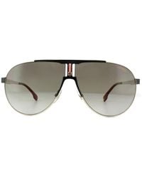 BoohooMAN - Carrera Aviator Gold Black Brown Gradient 1005/s Sunglasses - Lyst