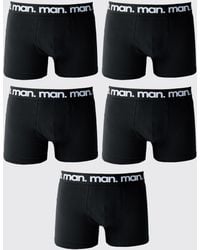 BoohooMAN - 5 Pack Boxers - Lyst