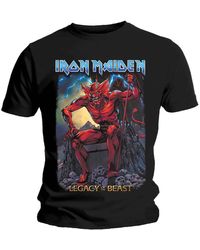 BoohooMAN - Iron Maiden Legacy Of The Beast Devil T Shirt - Lyst
