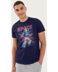BoohooMAN - Disney Buzz Lightyear I Need Some Space Toy Story T-shirt - Lyst