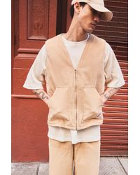 Boohoo - Oversized Boxy Corduroy Tank - Lyst