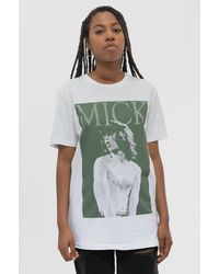 BoohooMAN - The Rolling Stones Retro Mick Jagger Live T Shirt - Lyst