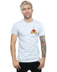 BoohooMAN - Disney Mickey Mouse Backside Breast Print T-shirt - Lyst
