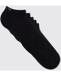 BoohooMAN - 5 Pack Man Trainer Socks - Lyst