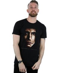 BoohooMAN - Harry Potter Severus Snape Portrait T-shirt - Lyst
