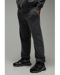 BoohooMAN - Active Training Dept Oversized Washed Sweatpants - Lyst