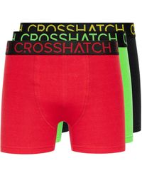 BoohooMAN - Crosshatch Highlighter Boxers 3pk - Lyst