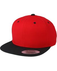 BoohooMAN - Yupoong The Classic Premium Snapback 2-tone Cap - Lyst