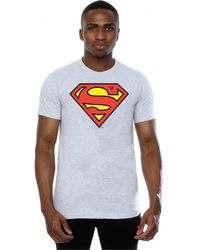 BoohooMAN - Dc Comics Superman Logo T-shirt - Lyst
