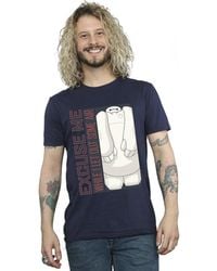 BoohooMAN - Disney Big Hero 6 Baymax Excuse Me Some Air T-shirt - Lyst