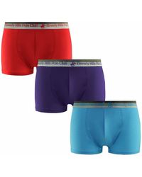 BoohooMAN - Beverly Hills Mens 3-pack Trunks - Lyst