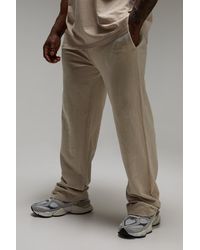 BoohooMAN - Active Training Dept Washed Straight Leg Sweatpants - Lyst