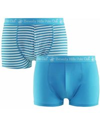 BoohooMAN - Beverly Hills Mens 2-pack Trunks - Lyst