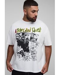 Boohoo - Plus Oversized A Tribe Called Quest License Print T-Shirt - Lyst