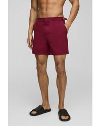 BoohooMAN - Fixed Adjustable Waistband Smart Swimshort - Lyst